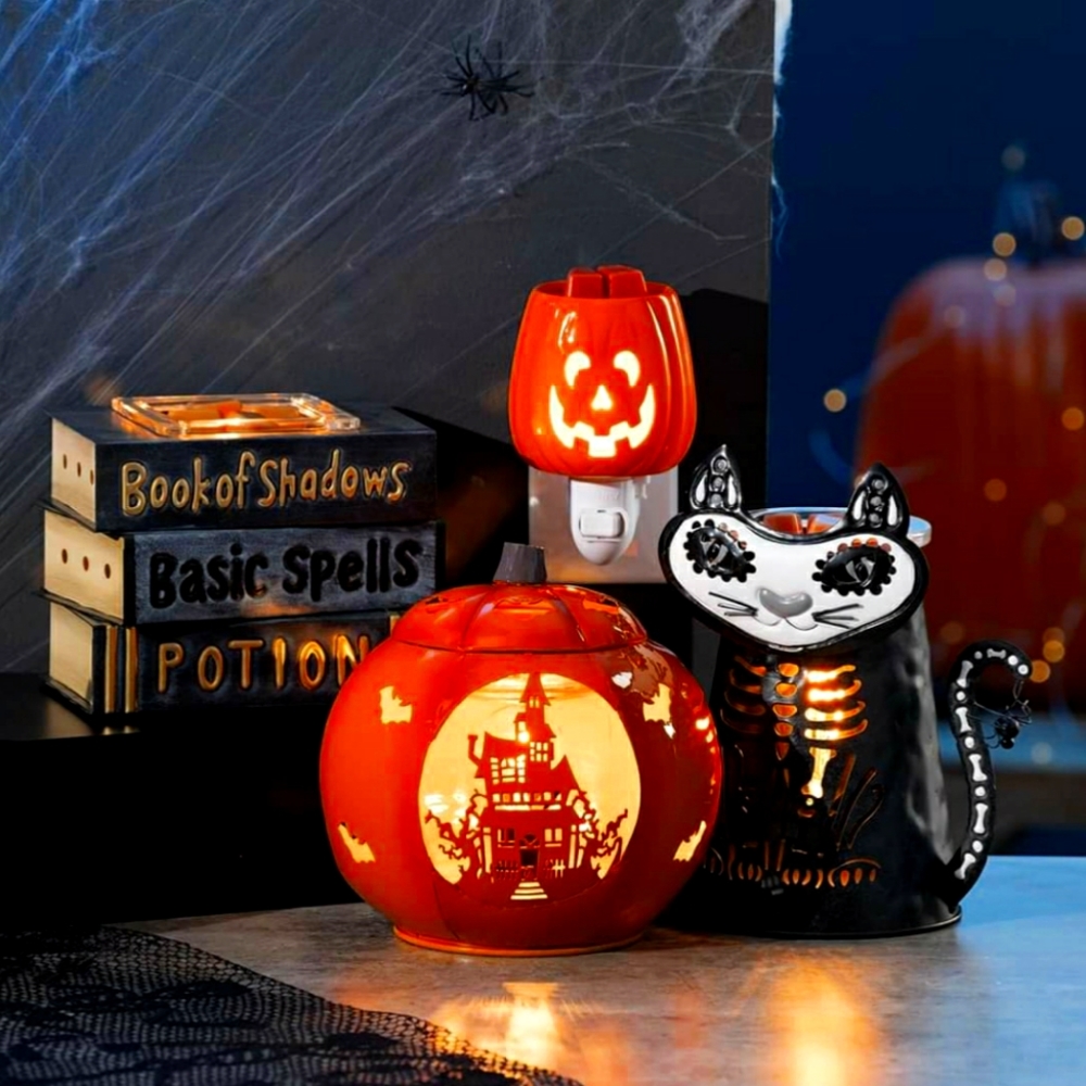 Paranormal pumpkin warmer, very superstitious warmer, under my spell warmer